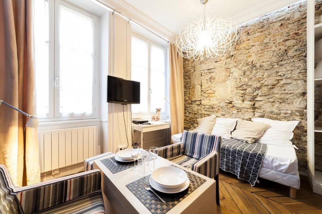 Studio Cosy En Centre Ville Aux Cordeliers Ail Lyon Exteriér fotografie