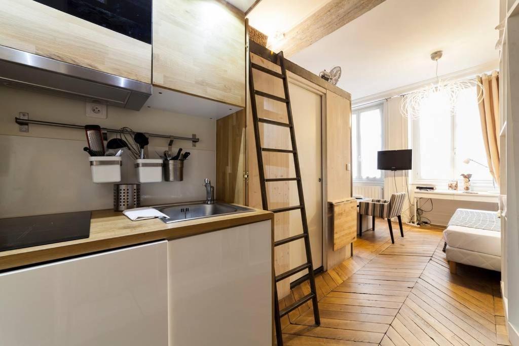 Studio Cosy En Centre Ville Aux Cordeliers Ail Lyon Exteriér fotografie