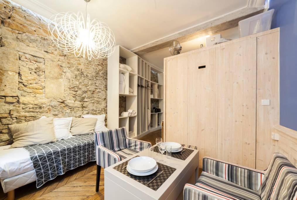Studio Cosy En Centre Ville Aux Cordeliers Ail Lyon Exteriér fotografie